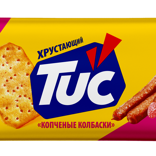 Крекер TuC со вкусом Копченые колбаски 100 г