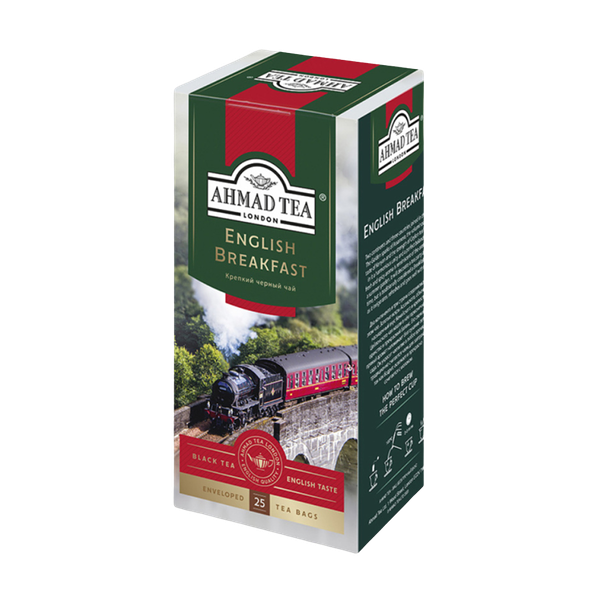 Чай Ahmad Tea черный English Breakfast 25 пакетиков