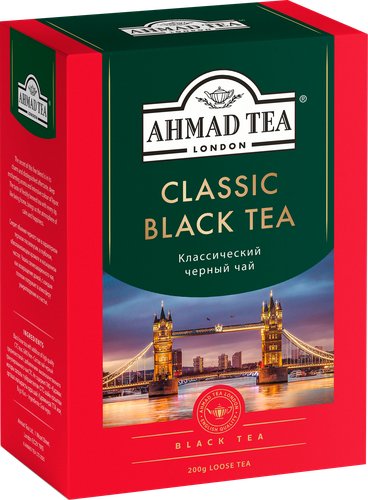 

Чай черный Ahmad tea Классический среднелистовой 200 г