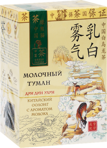 

Чай зеленый Green Panda Молочный туман оолонг листовой 100 г