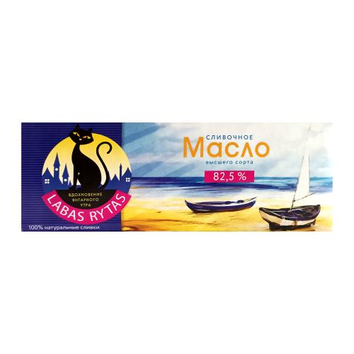 

Масло сливочное Labas Rytas Традиционное 82.5% 380 г