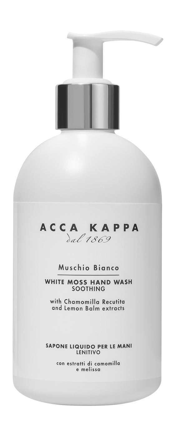 

Парфюмированное жидкое мыло Acca Kappa Muschio Bianco White Moss 300 мл