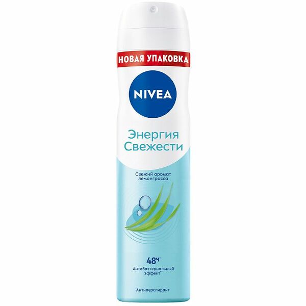 Антиперспирант Nivea Энергия свежести спрей женский 150 мл