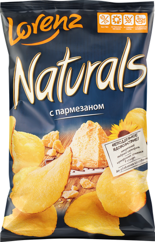 

Чипсы картофельные Lorenz Naturals с пармезаном 100 г