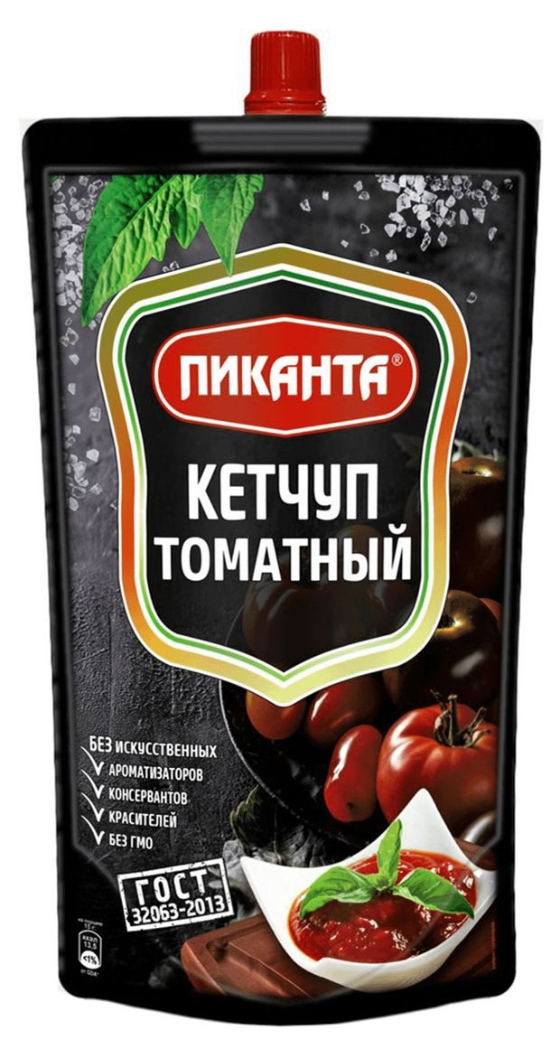 

Кетчуп Пиканта томатный 280 г