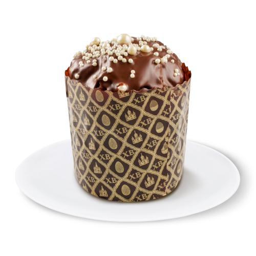 

Кулич Тобус Пасхальный шоколадно-творожный 400 г