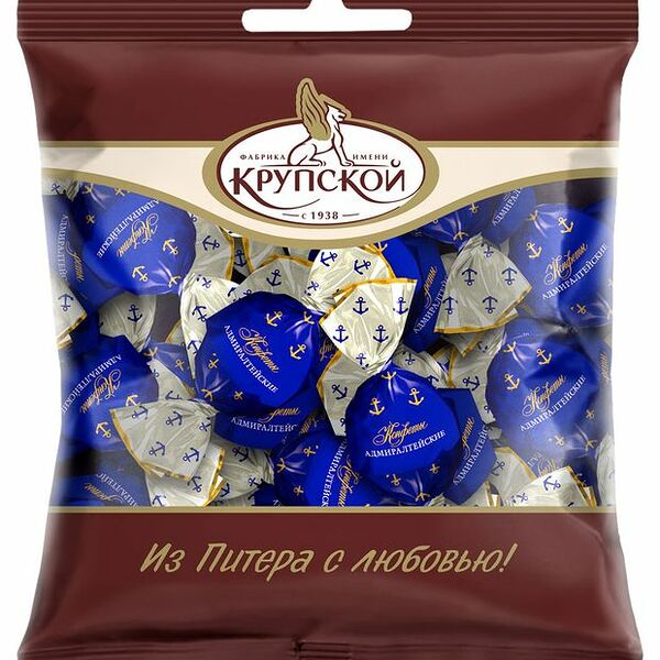 Конфеты Фабрика имени Крупской Адмиралтейские 200 г
