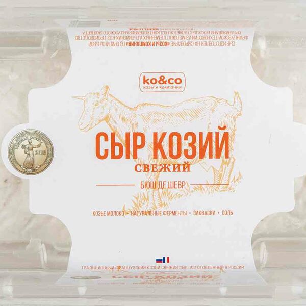 Сыр ko&co из козьего молока свежий Бюш де Шевр 45% 110 г