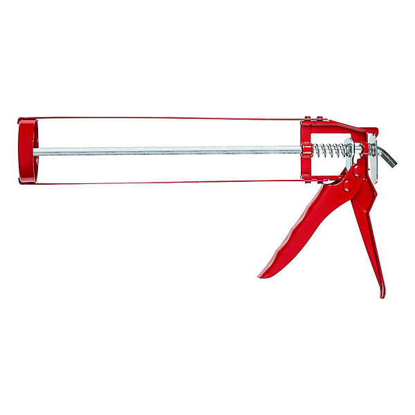 Headman пистолет для герметика с мет. фиксатором 225мм скелетн.