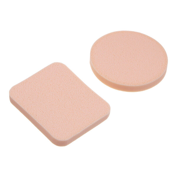 Набор спонжей для макияжа ЮниLook латекс, d=5.5 см, 4.3х5.3 см 2 шт.