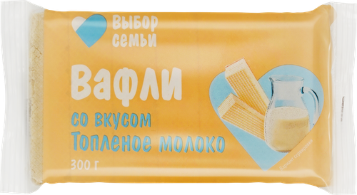 

Вафли Выбор Семьи топленое молоко 300 г