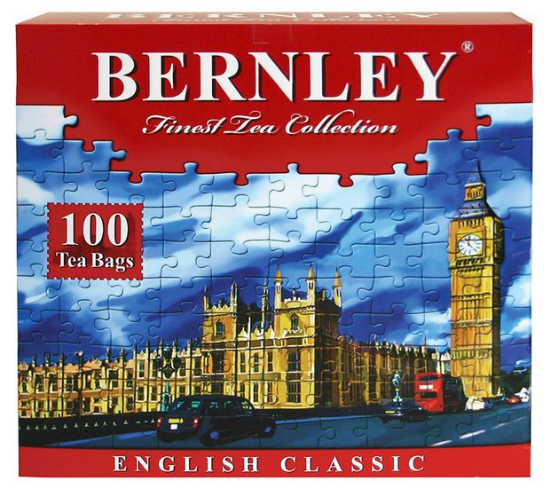 

Чай черный Bernley English Classic 100 пакетиков, 200 г