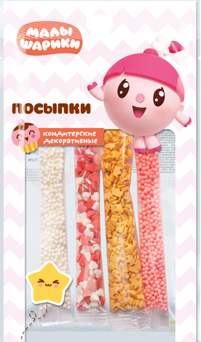 

Посыпки Малышарики Нюшенька 20 г