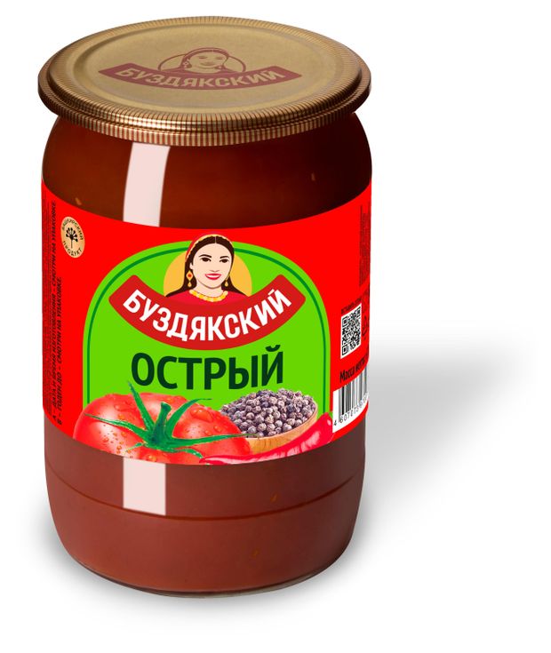 

Соус томатный Буздякский острый 670 г