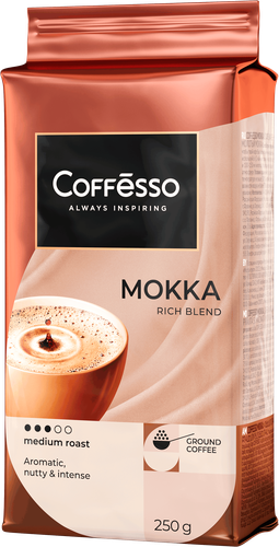 

Кофе молотый Coffesso Mokka 250 г