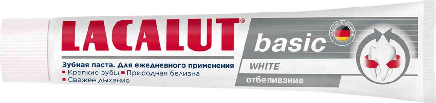 

Зубная паста Lacalut Basic Отбеливание 75 мл