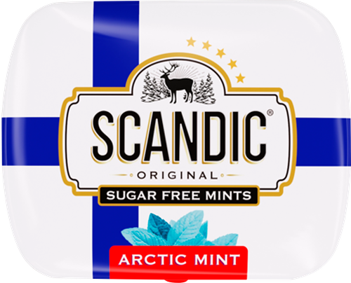 Конфеты Scandic Арктическая мята без сахара 14 г