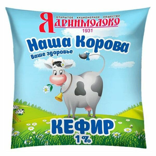 Кефир Наша Корова 1% 450 г