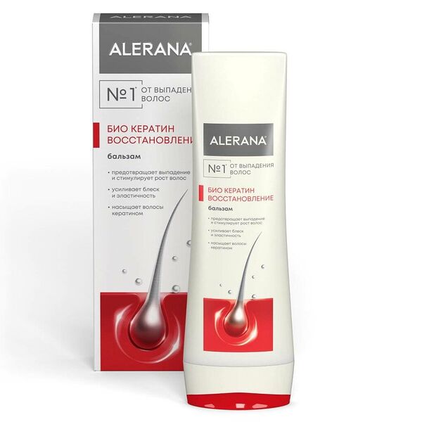 Бальзам для волос Alerana Био Кератин восстановление 200 мл