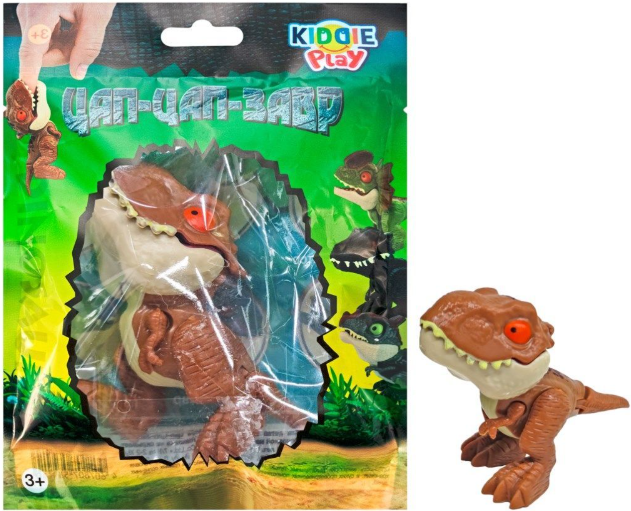 

Игрушка анимационная KiddiePlay «Фигурка динозавра Цап-Цап-Завр» 1 шт. в ассортименте