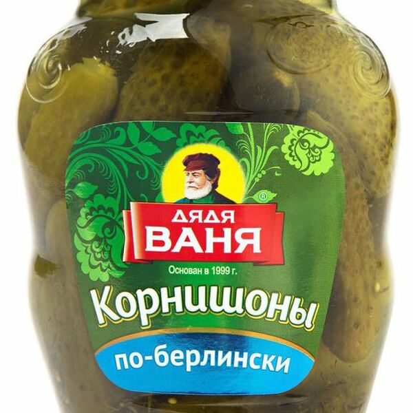 Корнишоны по-берлински Дядя Ваня 350 г