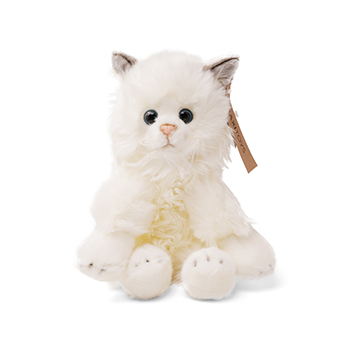 

Мягкая игрушка MaxiToys котик Турецкая ангора 25 см, Республика Корея