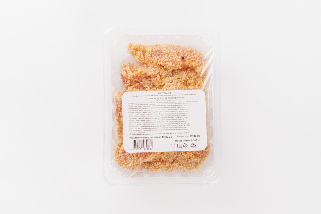 

Стрипсы куриные в панировке 300 г