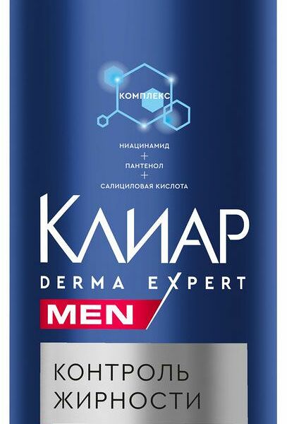 Шампунь-пилинг для волос Клиар Derma Expert против перхоти Контроль жирности 1 л
