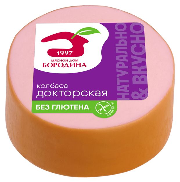 

Колбаса Мясной дом Бородина Докторская вареная 400 г