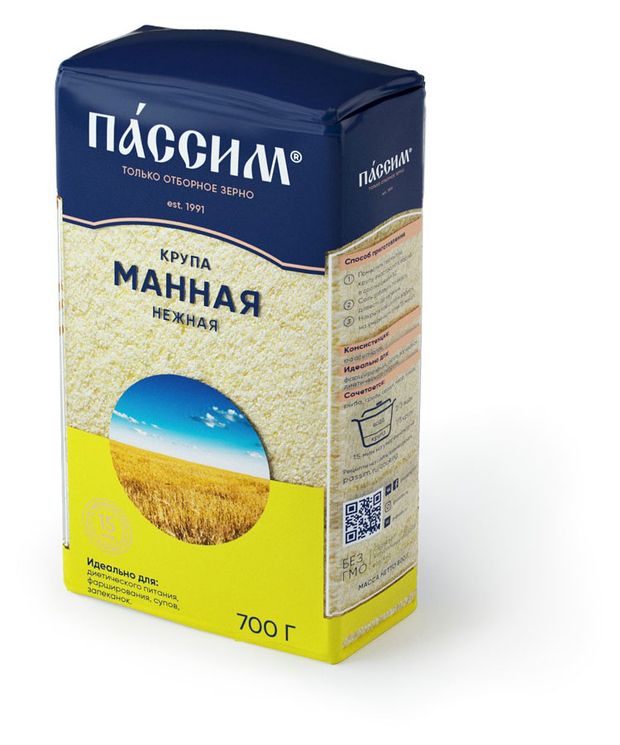 

Крупа манная Пассим Нежная 700 г