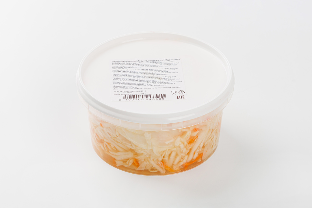 

Капуста ВкусВилл Три цитруса маринованная 350 г