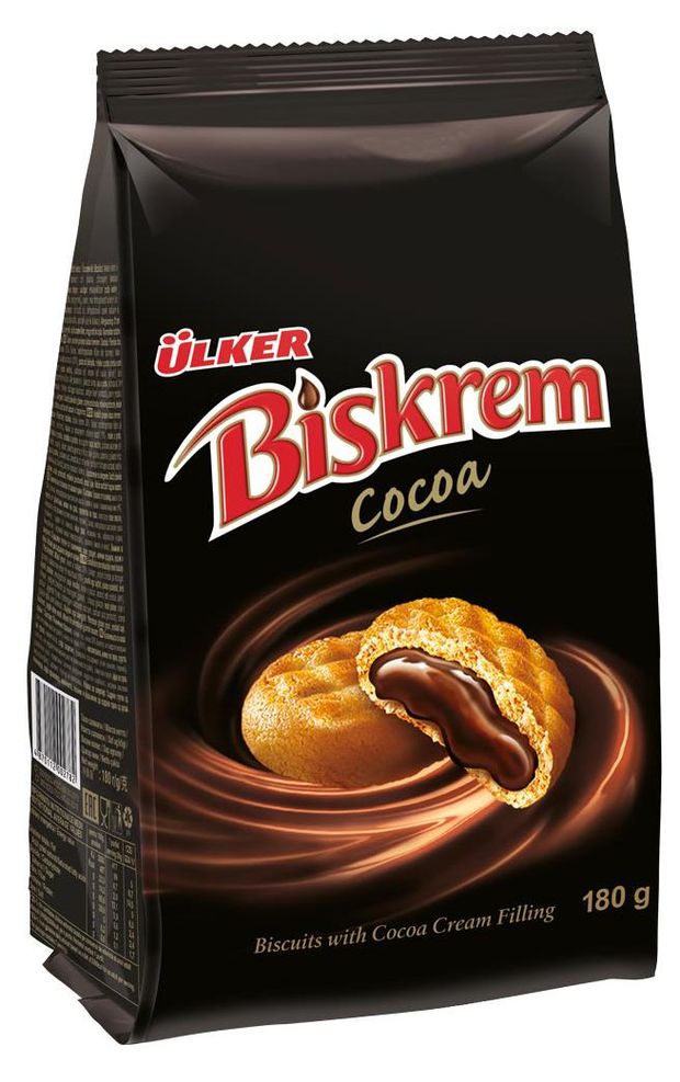 

Печенье Ulker Biskrem Cocoa 180 г
