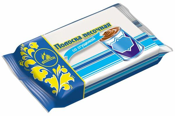 Полоска песочная Каравай со сгущенкой 70 г