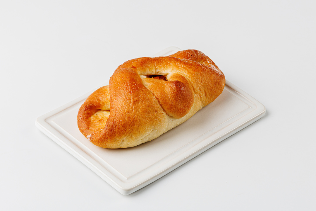 

Булочка ВкусВилл с курагой постная 100 г