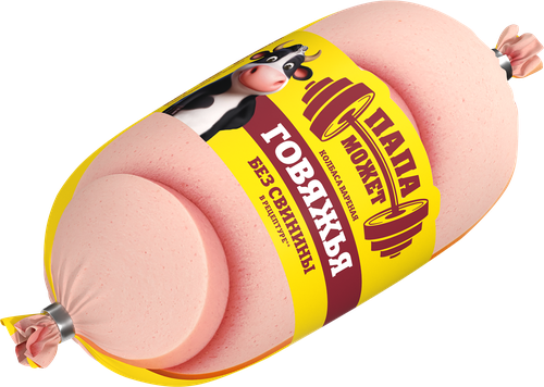 

Колбаса Папа может Говяжья вареная 400 г