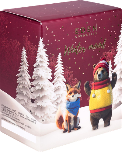 

Подарочный набор Eden Winter Mood Red крем для рук 50 мл и жидкое мыло 245 мл