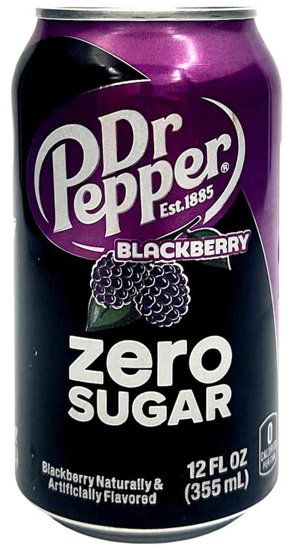 

Напиток Dr.Pepper Blackberry Zero 0.355 л