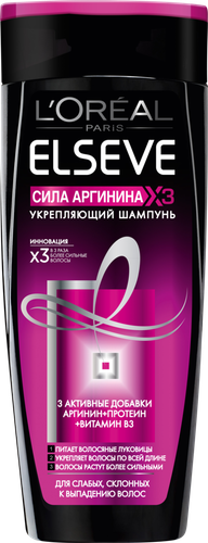 

Шампунь Estel Сила Аргинина x3 укрепляющий для слабых волос 400 мл