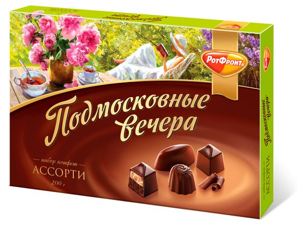 

Конфеты Рот Фронт Подмосковные вечера Ассорти 200 г