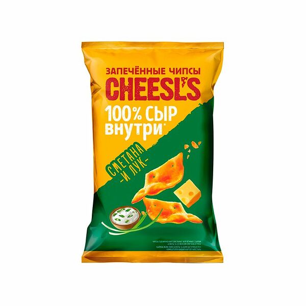 Чипсы запечённые, CHEESL'S, 100 г, в ассортименте