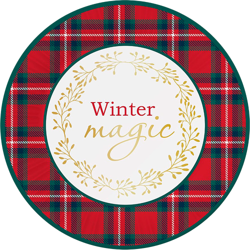 

Тарелки бумажные ND Play Красная клетка 23 см 6 шт.