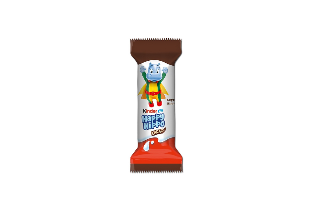 

Вафли Kinder Happy Hippo 20.7 г дизайн упаковки в ассортименте 1 шт.
