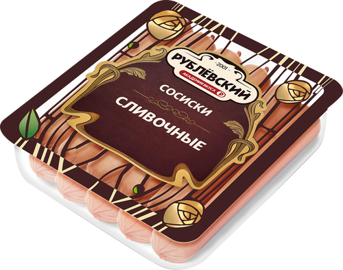 

Сосиски Рублевский Сливочные 430 г