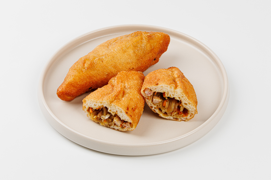 

Пирожки ВкусВилл жареные с капустой и грудинкой 160 г