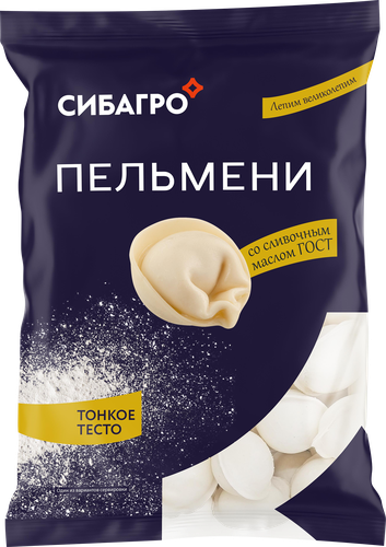 

Пельмени СибАгро со сливочным маслом ГОСТ 800 г