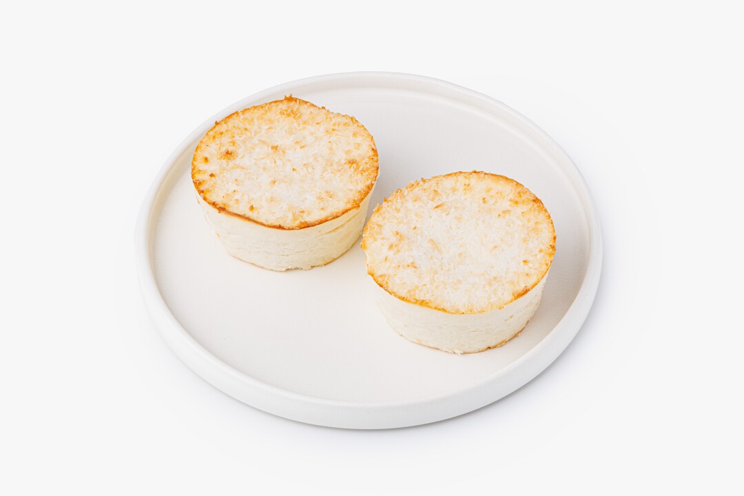 

Сырники ВкусВилл кокосовые на миндальной муке с сиропом топинамбура 140 г