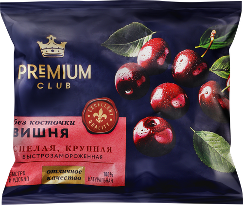 

Вишня быстрозамороженная Premium Club без косточки 300 г