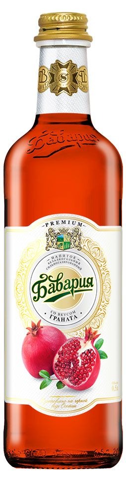 

Напиток сильногазированный Бавария Гранат 0.5 л