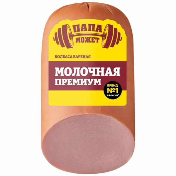 Колбаса Папа может Молочная Премиум из мяса кур вареная 400 г