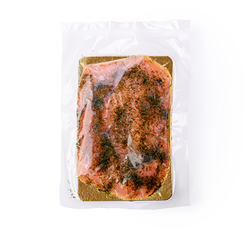 

Лосось слабой соли Валдай с укропом нарезка Россия вес